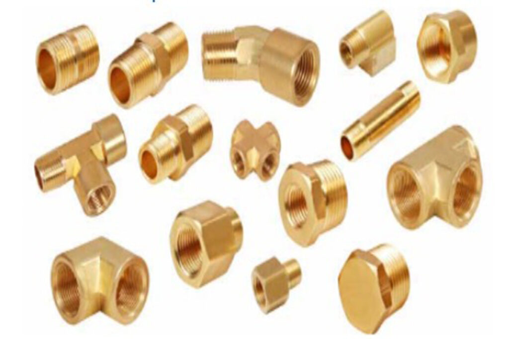 BRASS FITTINGS - HEX NIPPLES , LONG NIPPLES , ELBOW , TEE , CROSS , REDUCER BUSH , REDUCER COUPLINGS , PLUG , CAPS